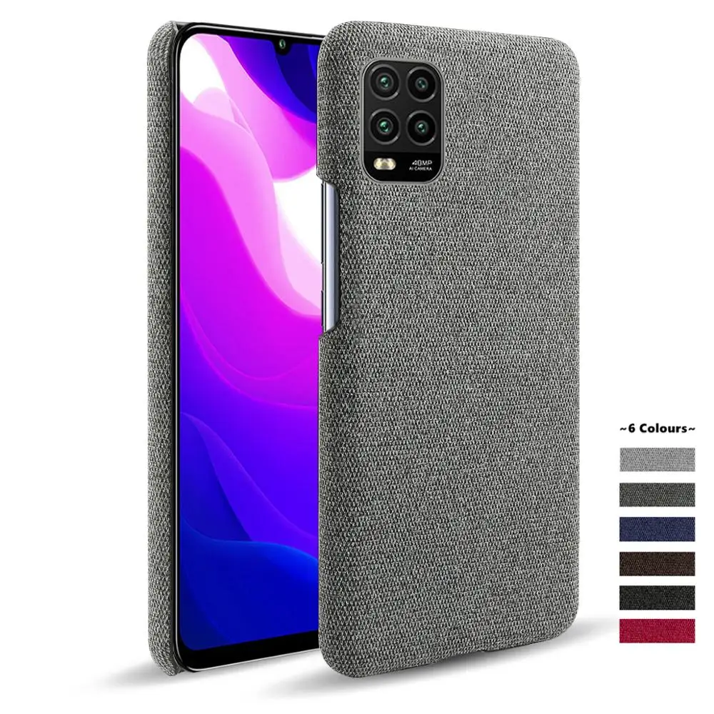 Текстура ткани чехол для телефона Xiaomi MI 9 9T pro note 10 lite ткань + ПК Тонкий