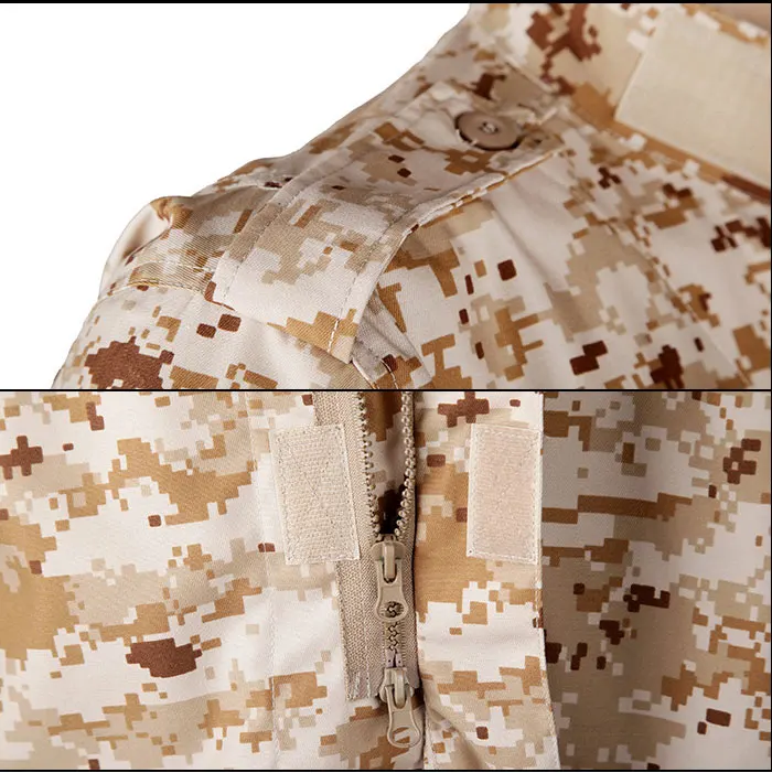 17Color Men Army Tactical Military Uniform Camouflage Combat Shirt Clothes Special Forces ACU Militar Uniforms for Man Coat Set