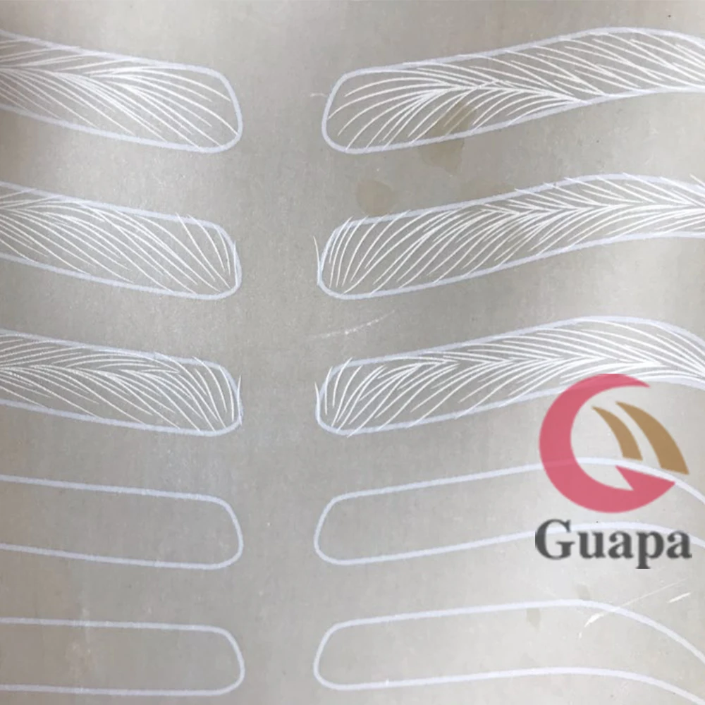 2 шт. товары для практики микроблейдинга латексная кожа бровей Перманентный