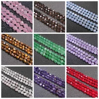 high quality 5 6mm 7 8mm 9 10mm faceted different materials natural stone diy gems jewelry loose beads 15 wj606