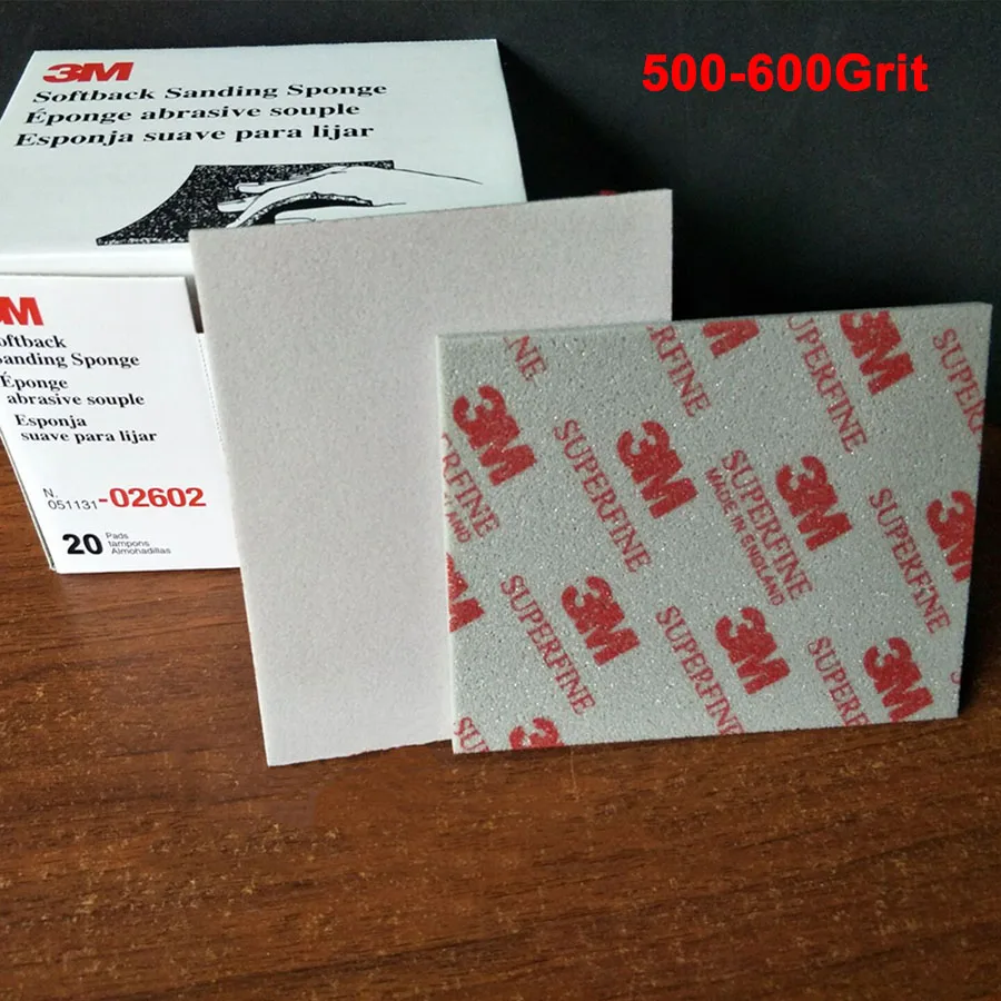 3 м губка шлифование наждачной бумагой и полировки пластиковой оболочки до