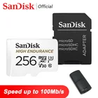 SanDisk карта памяти Micro SD, 128 ГБ, 32 ГБ, 64 ГБ, 256 ГБ
