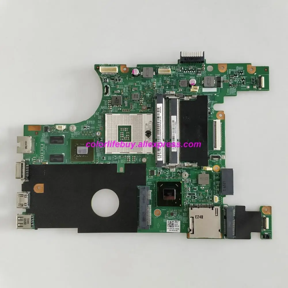 Genuine 0W10C 00W10C CN-00W10C w N13M-GS-S-A2 GT620M GPU HM75 Laptop Motherboard for Dell Vostro 2420 V2420 Notebook PC