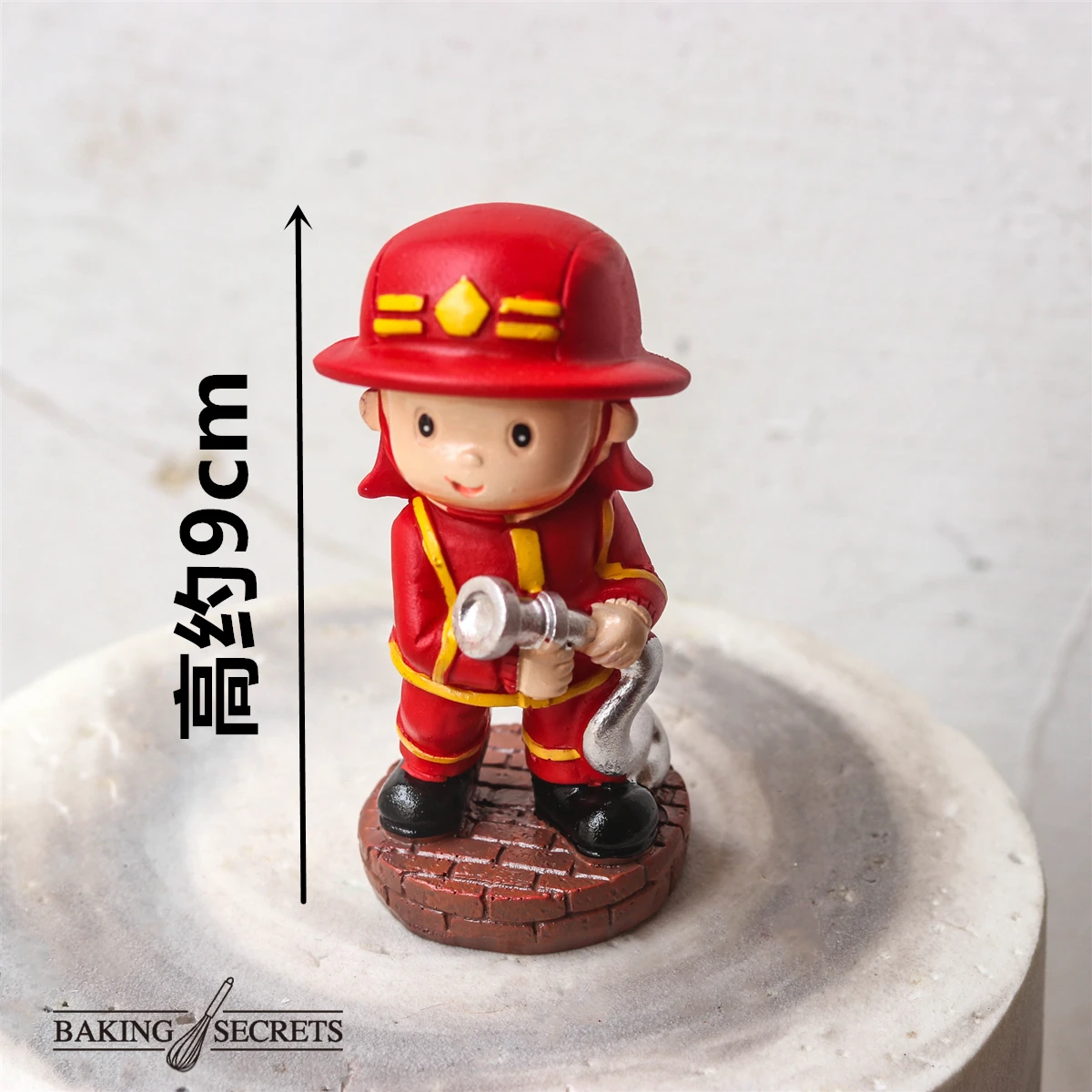 Пожарная лестница грузовик украшения для детского дня резервуар воды с топперы