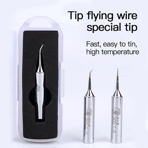 Черная лошадь 900m-T-JS 900m-T-FI сварочный инструмент бессвинцовый паяльник наконечники головки 0,15 мм Замена паяльника сварочный инструмент