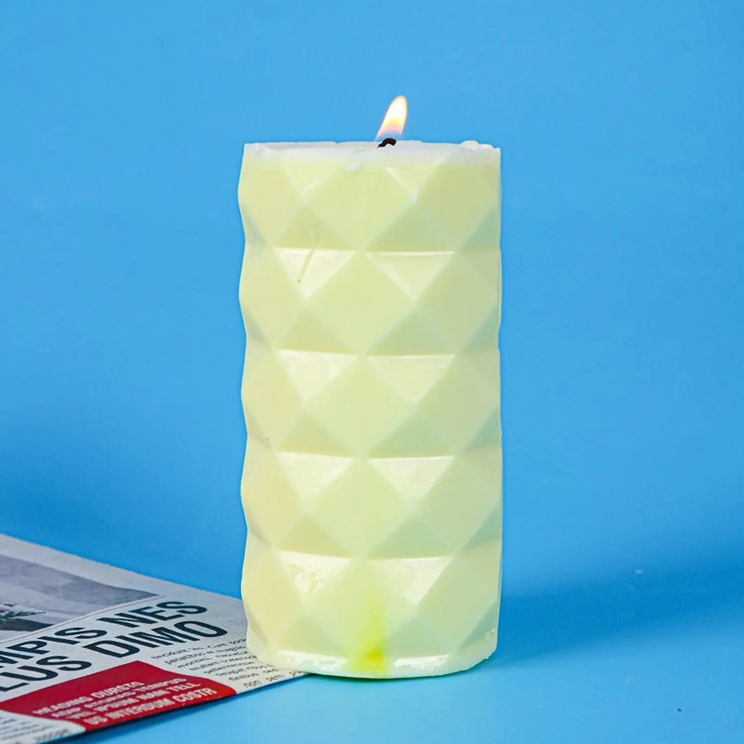 

2021 многоугольные цилиндрические формы для свечей, силиконовые формы для свечей из эпоксидной смолы, Ароматизированная Свеча из пчелиного в...