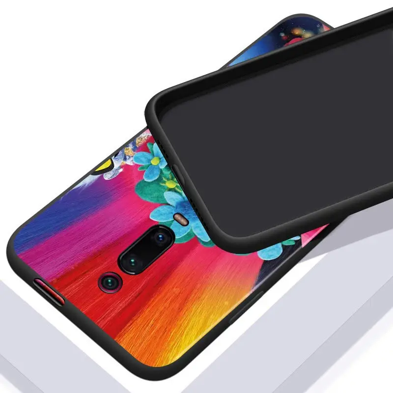 

Magic Hairstyle For Xiaomi Redmi S2 Y2 9 9 Prime 9C 9A 9T 9AT K30 K30S K30i K40 Note 9 Pro (5G) Black TPU Phone Case