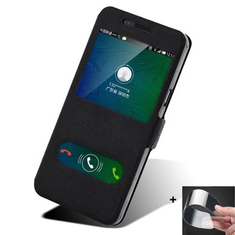Чехол для телефона Samsung galaxy A5 2016 чехол с открытым окошком кожаный plus A5100 A5108 A510F