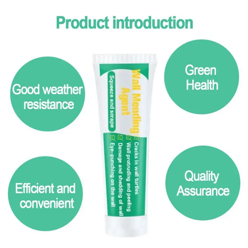 Средство для ремонта стен с защитой от пресс-форм крем Быстросохнущий