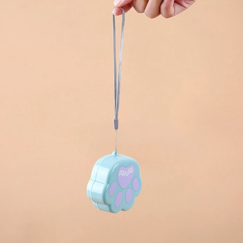 

Cat Paw Shape Cute Telescopic Portable Folding Cup With Cover Outdoor Coffee Cups Foldable Child Travel Drink Water Cup New