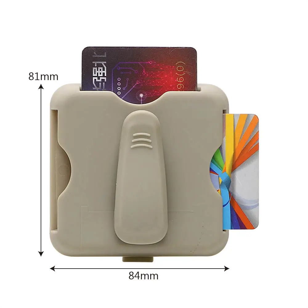 

High-speed IC Card Clip Sunglasses Holder Car-styling Auto Parking Card Holder Car Organizer Universal Car Sun Visor Clip