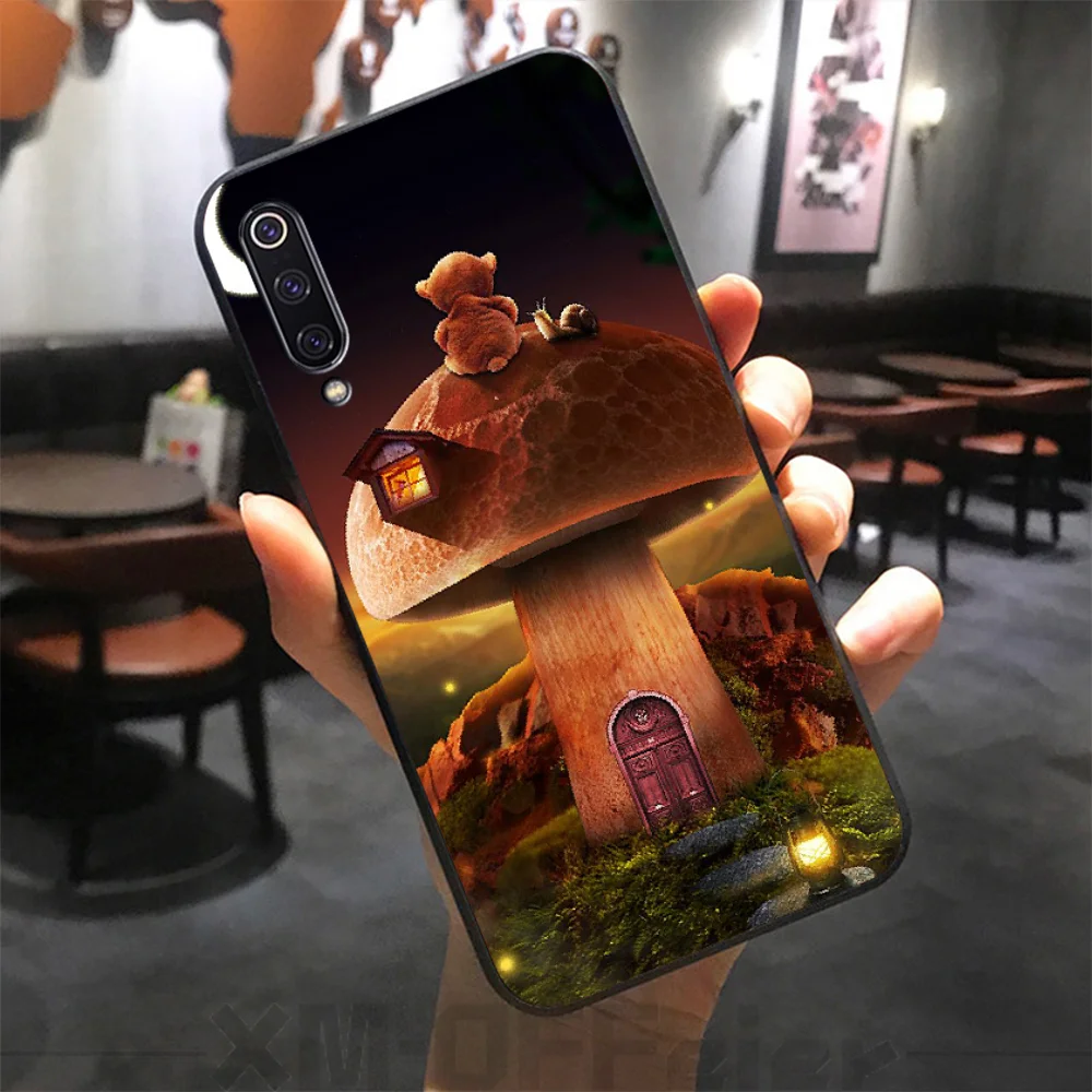 Черный мягкий чехол для телефона BaweiTE Starlight Hope Star Xiaomi 8 9 se 5X Redmi 6pro 6A 4X 7 5plus note 5 |