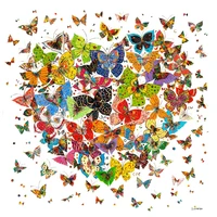 full squareround drill 5d diy diamond painting butterfly heart shape 3d rhinestone embroidery cross stitch 5d home decor