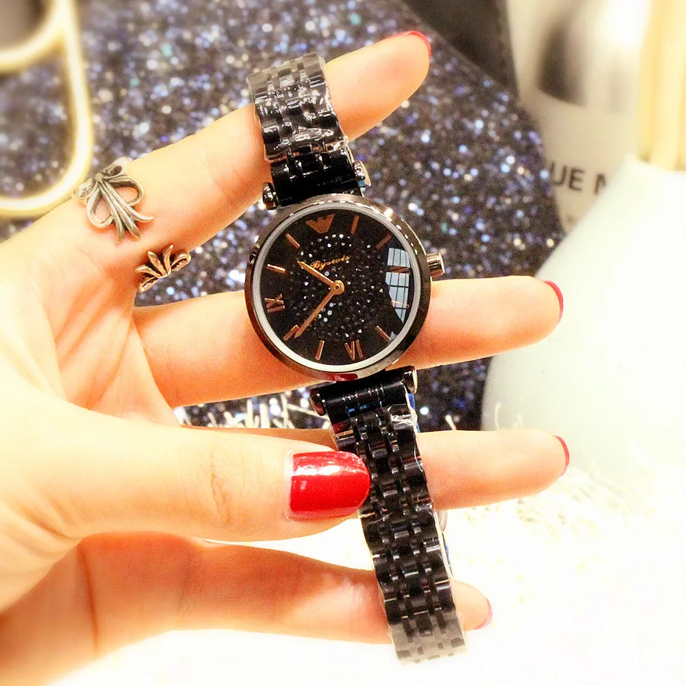 

Fashion women watch with diamond watch ladies stainless steel ladies wristwatch women's bracelet quartz watches japan movement