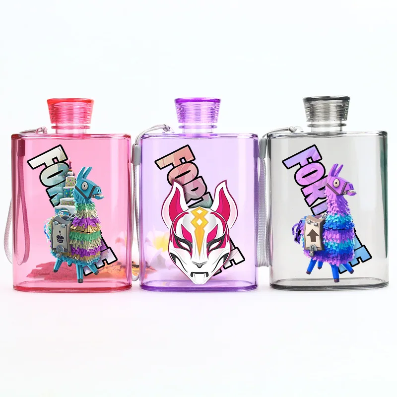 Детская термостойкая пластиковая бутылка для холодной воды 380 мл|Украшения