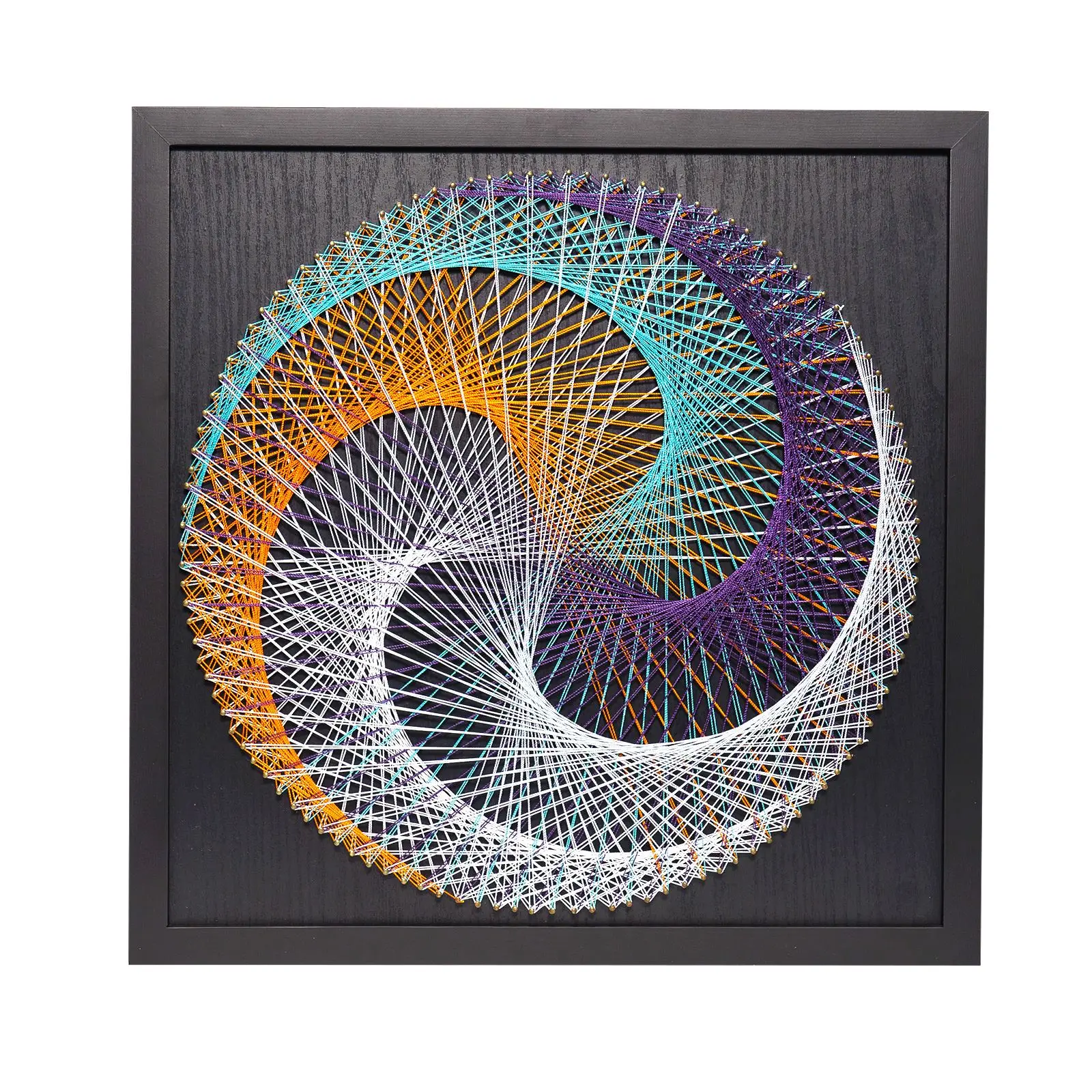 

Набор для творчества, шнурок для ногтей, 40 см, в форме цветка, линий, рисование, картина с рамкой, ручная работа, домашний декор для детей и взр...