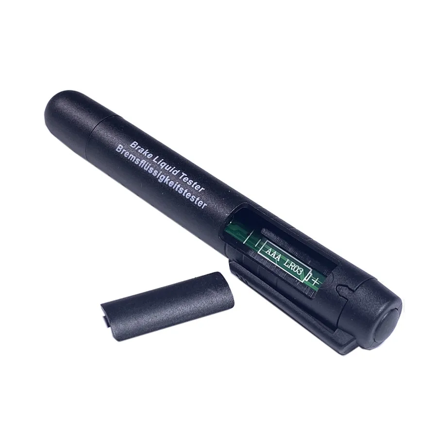 100 шт./лот DHL бесплатно тестер тормозной жидкости 5 светодиодов автомобильный