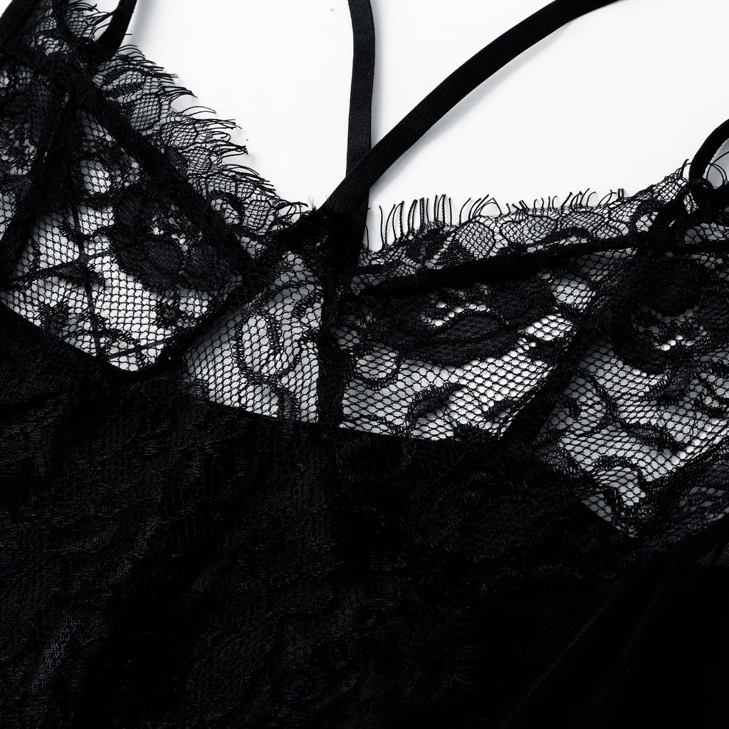 Женское кружевное сексуальное боди большого размера цельное нижнее белье порно