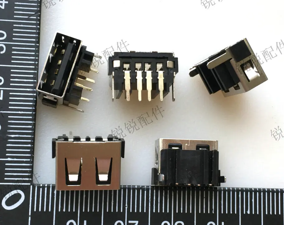 (5 шт.) 4P USB2.0 удлинение короткого корпуса базы шины 10 0 увеличение AF USB разъем