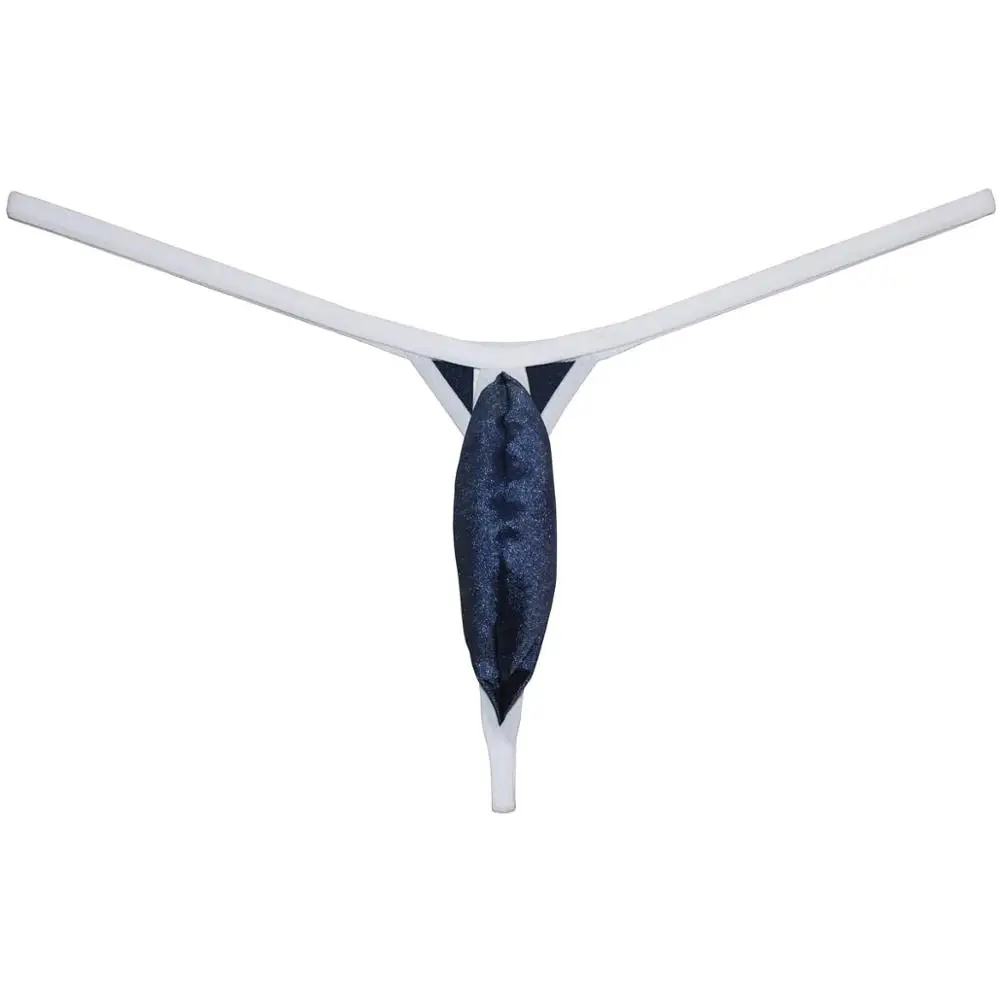 Мужские микро стринги String Мужской Бандаж Нижнее белье слеза капли мини Т-обратно