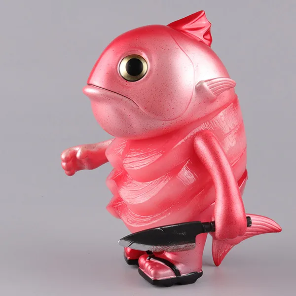 Mame Moyashi красная рыба Senpai сашими виниловые фигурки модная игрушка|Игровые и