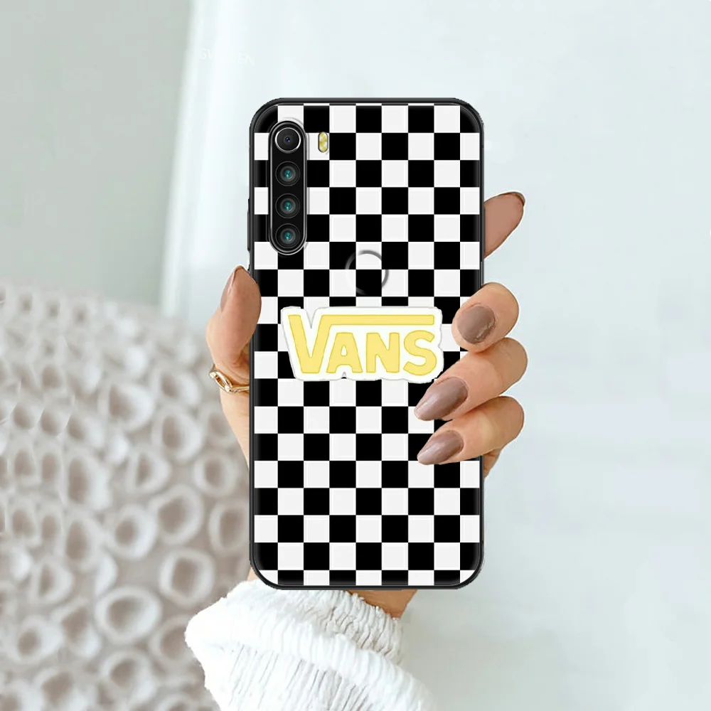 

brand Sports skateboard vansing Phone case For Xiaomi Redmi Note 7 7A 8 8T 9 9A 9S 10 K30 Pro Ultra black tpu coque fashion