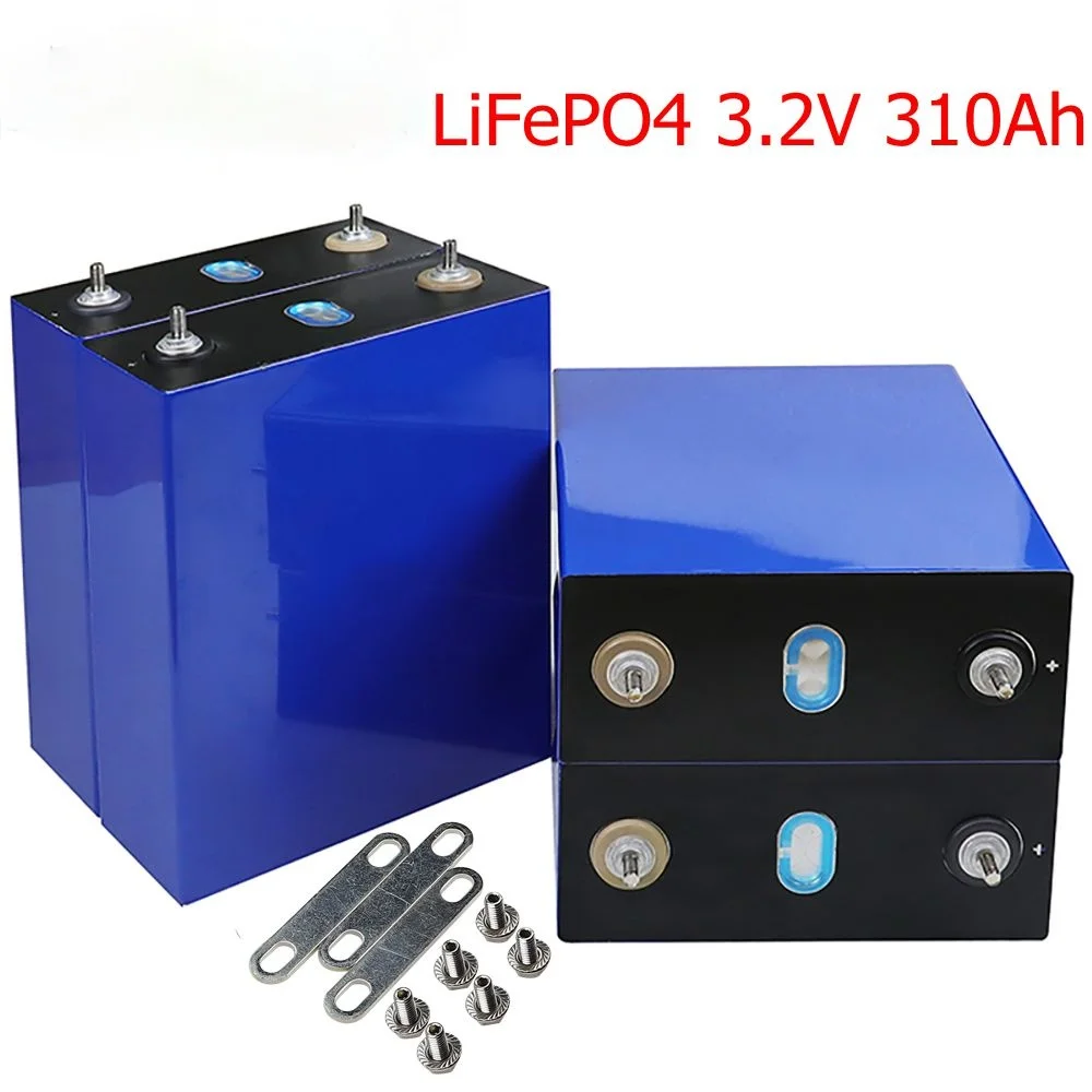 

2021new 3.2V310Ah lifepo4 battery DIY 12V310AH rechargeable battery pack for E-scooter RV Solar Energy storage system