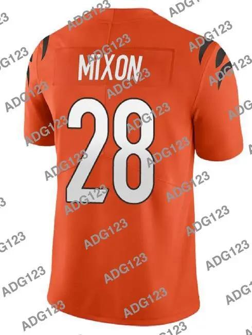 

Stitch Cincinnati Joe Mixon Orange Men Women Kid Youth Vapor Limited Jersey
