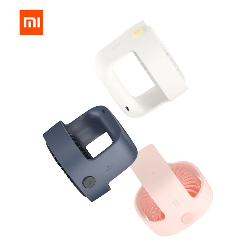 Xiaomi Mijia холодный ветер небольшой вентилятор Настольный вентилятор студенческого общежития офиса USB интерфейс Мини тихий портативный Настольный зарядка