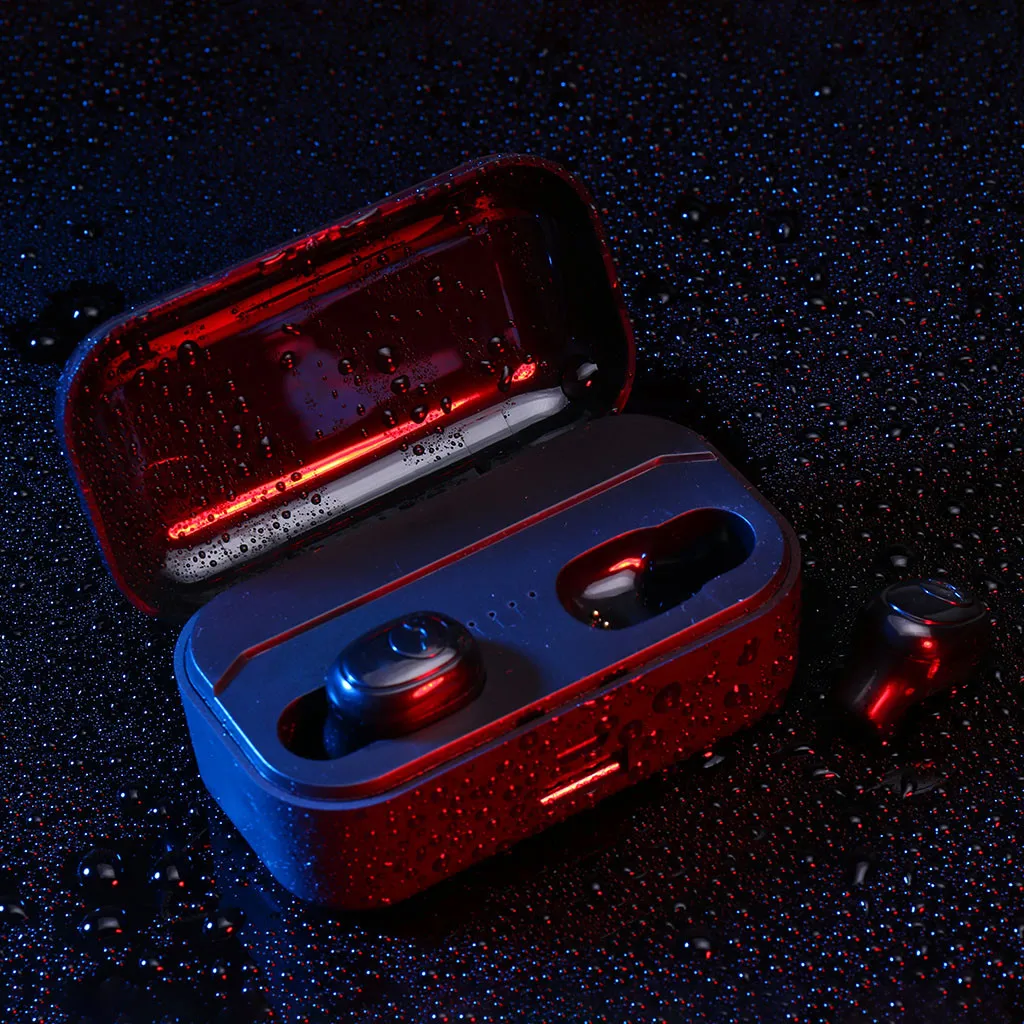 Беспроводная гарнитура mosunx TWS Bluetooth 5 0 стерео IPX7 водонепроницаемые наушники для
