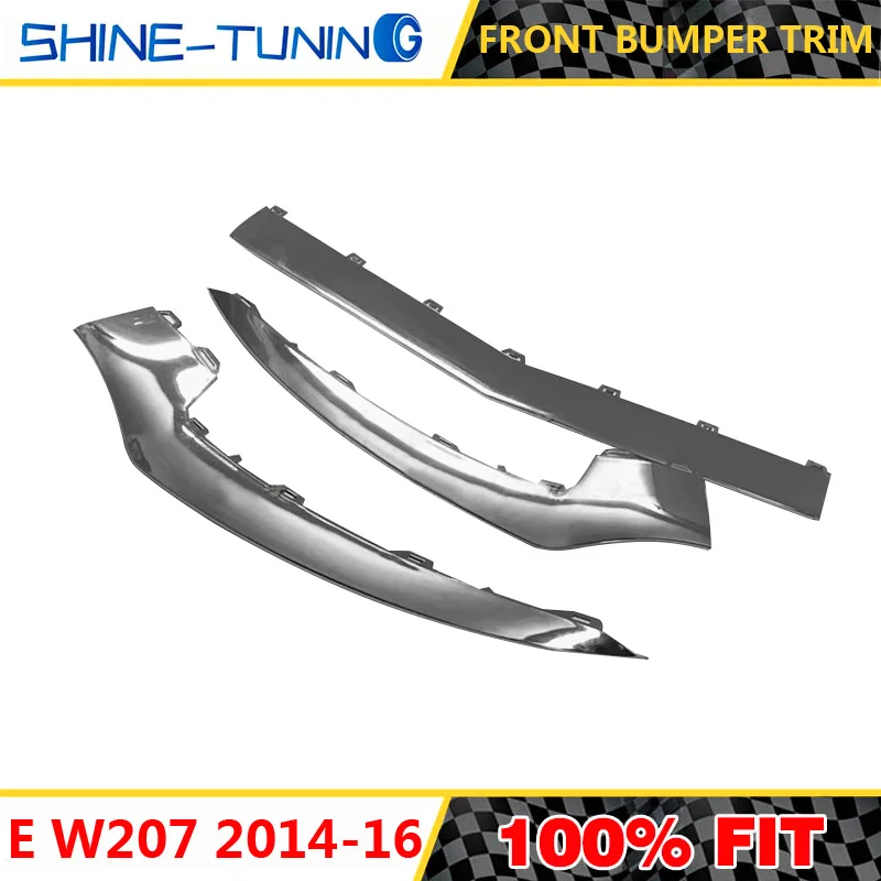 Губа переднего бампера подходит для класса E w207 отделка 2014 16 A2078850874 A2078850974 A2078850774