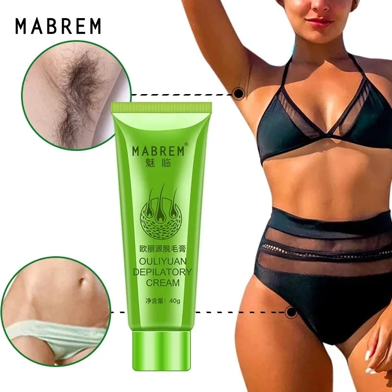 

MABREM Hair Removal Cream Armpit Legs Arms Full Body Painless Hair Remover Clear Pore Dirt Remove Unwanted Hair Summer Skin Care