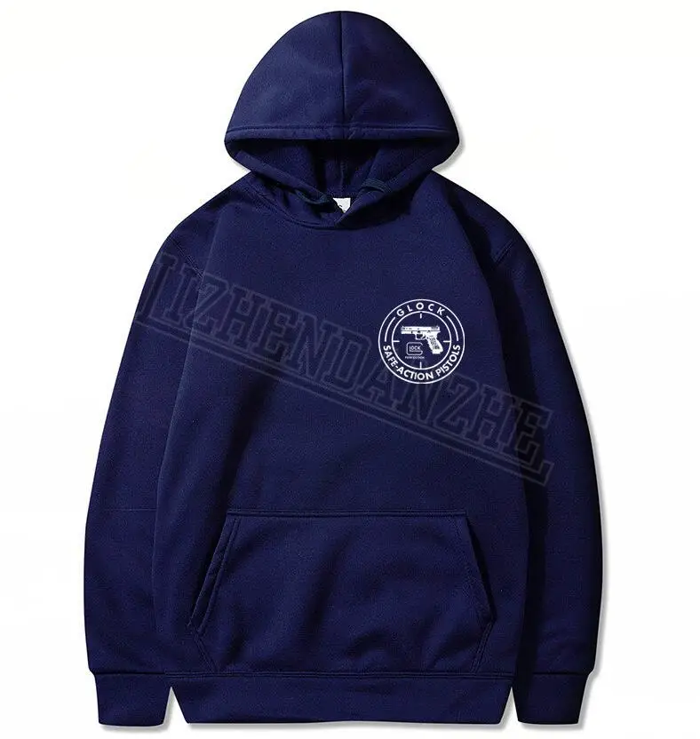 Толстовка GLOCK Мужская/Женская Повседневная модный брендовый свитшот кофта весна