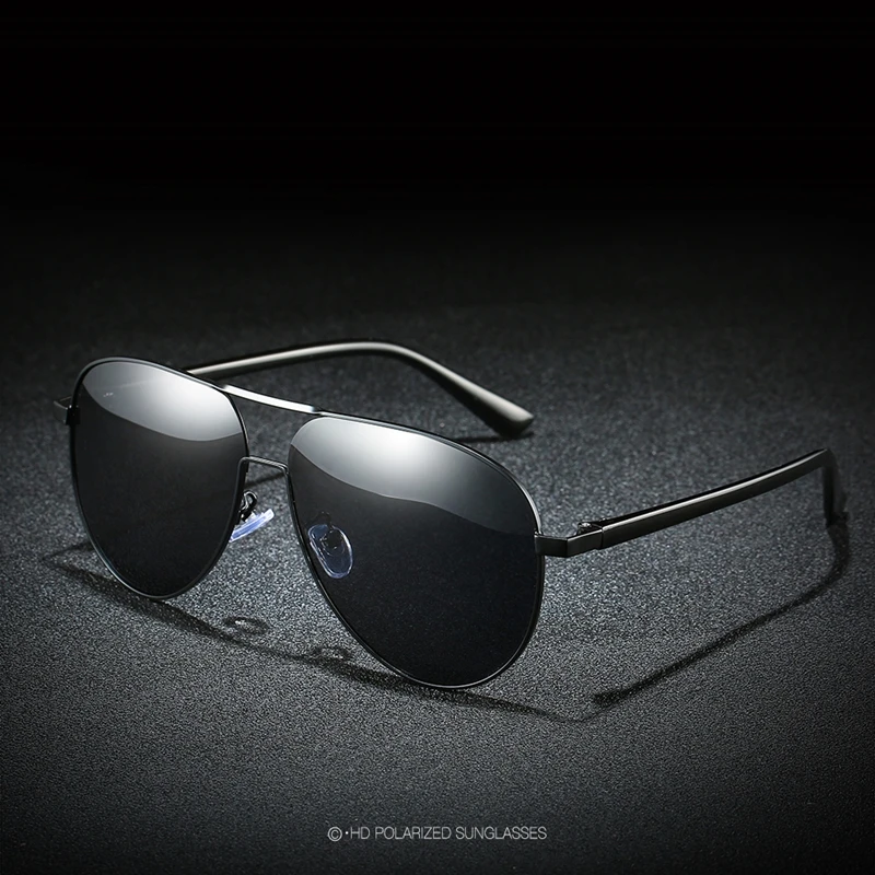 Новые модные мужские поляризованные линзы солнцезащитные очки зеркальные для