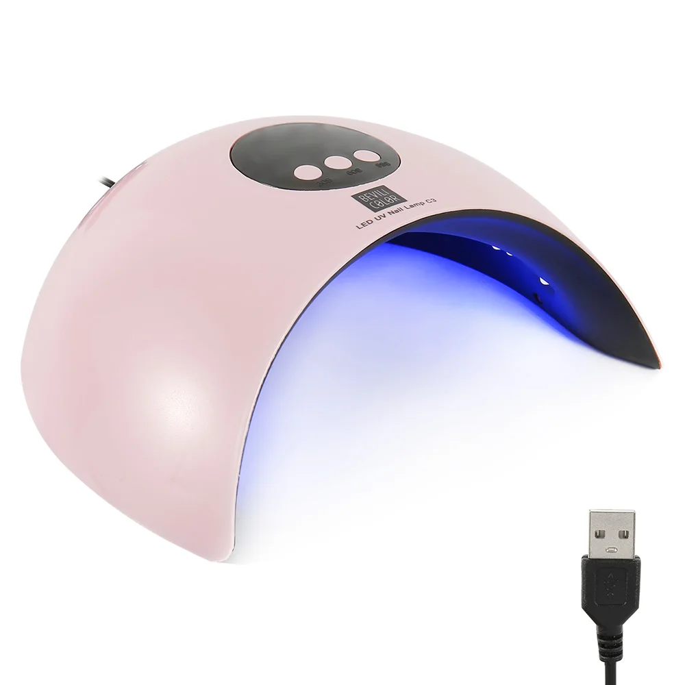 

36W LED Nail Lamp with 36 Pcs Leds For Manicure Gel Nail Dryer Curing Nail Art Dryer Manicure Kit 30s 60s 90s Nail Art Tools