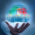 Летающий шар, Спиннер, вертолет, НЛО, Ру Дрон, Инфракрасный Ручной датчик движения, индукционные Игрушки для мальчиков flyorb VS Flynova Pro