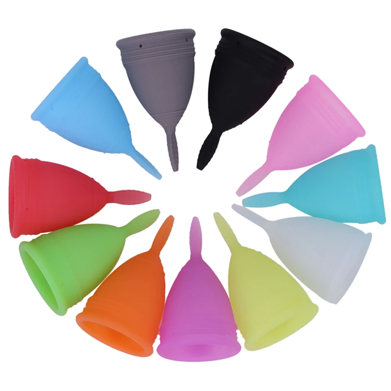 1 шт. силиконовая менструальная чаша для женщин | Красота и здоровье