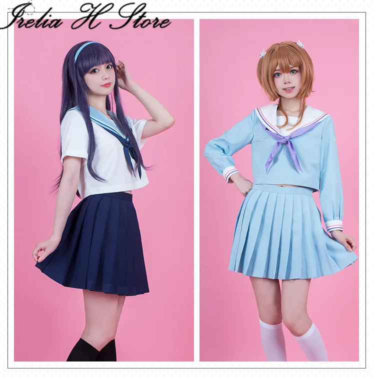

Фанатская карточка для косплея Сакура s Sakura Daidouji Tomoyo jk униформа косплей костюм женский