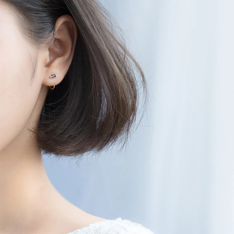 Новое поступление модные серьги-кольца Colusiwei из стерлингового серебра 925 пробы в