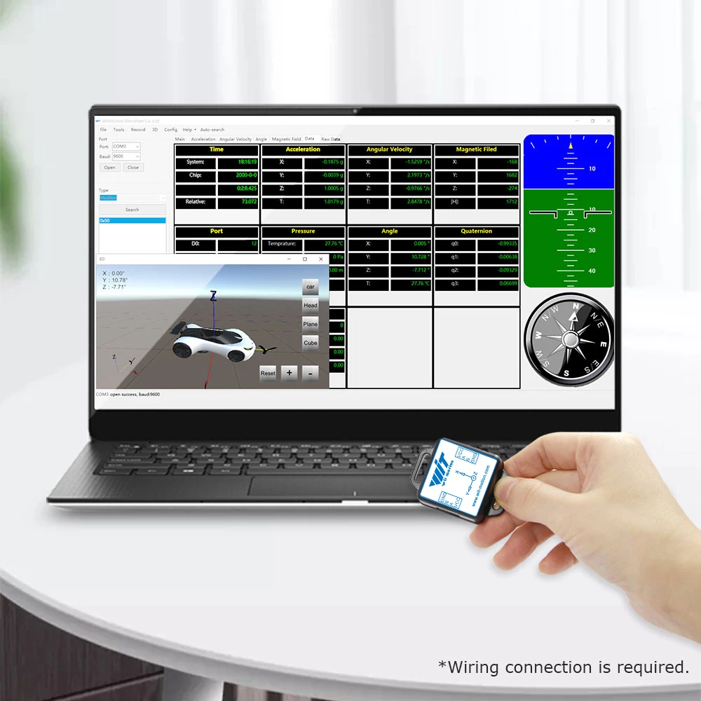 WitMotion WT901C485 высокостабильный 9-осевой Инклинометр AHRS акселерометр + гироскоп Угол