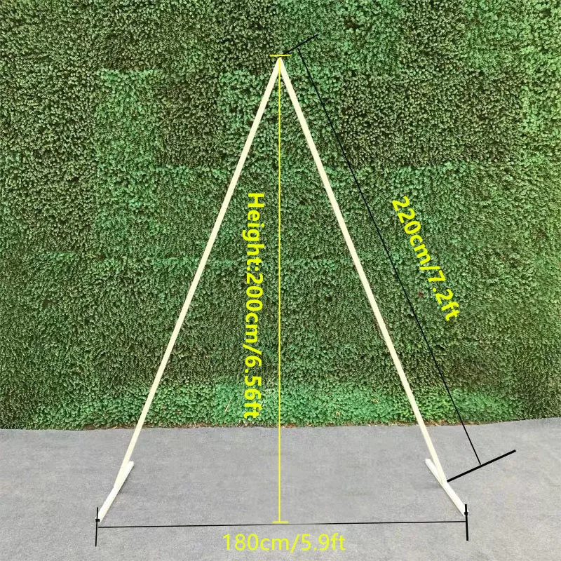 Кованая Железная треугольная полка для ванной свадебная АРКА геометрическая