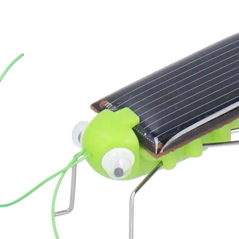 Кузнечик на солнечной батарее игрушки экологически безопасный для обучения