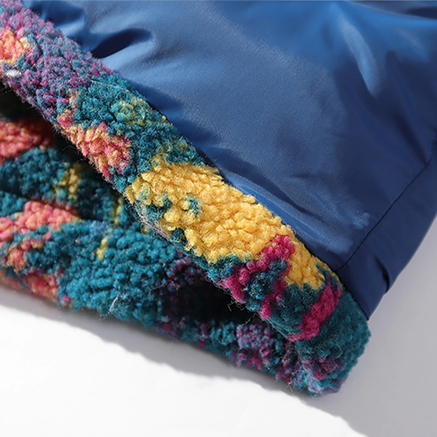 

COOLELVES Hip Hop Camouflage Reversible Jacket Thick Parka Men Streetwear Winter Padded Coats Harajuku Warm Two Side Windbreaker