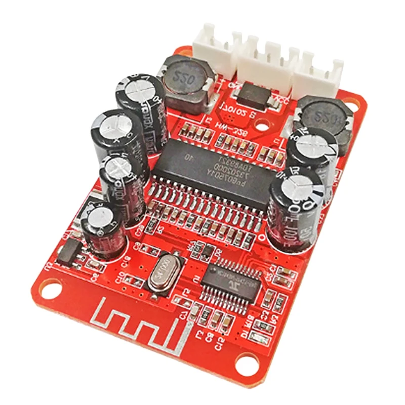 

TDA8932T Bluetooth Digital Power Amplifier Board 2X15W Dual-Channel DC10-24V Wireless Speaker Power Amplifier Board