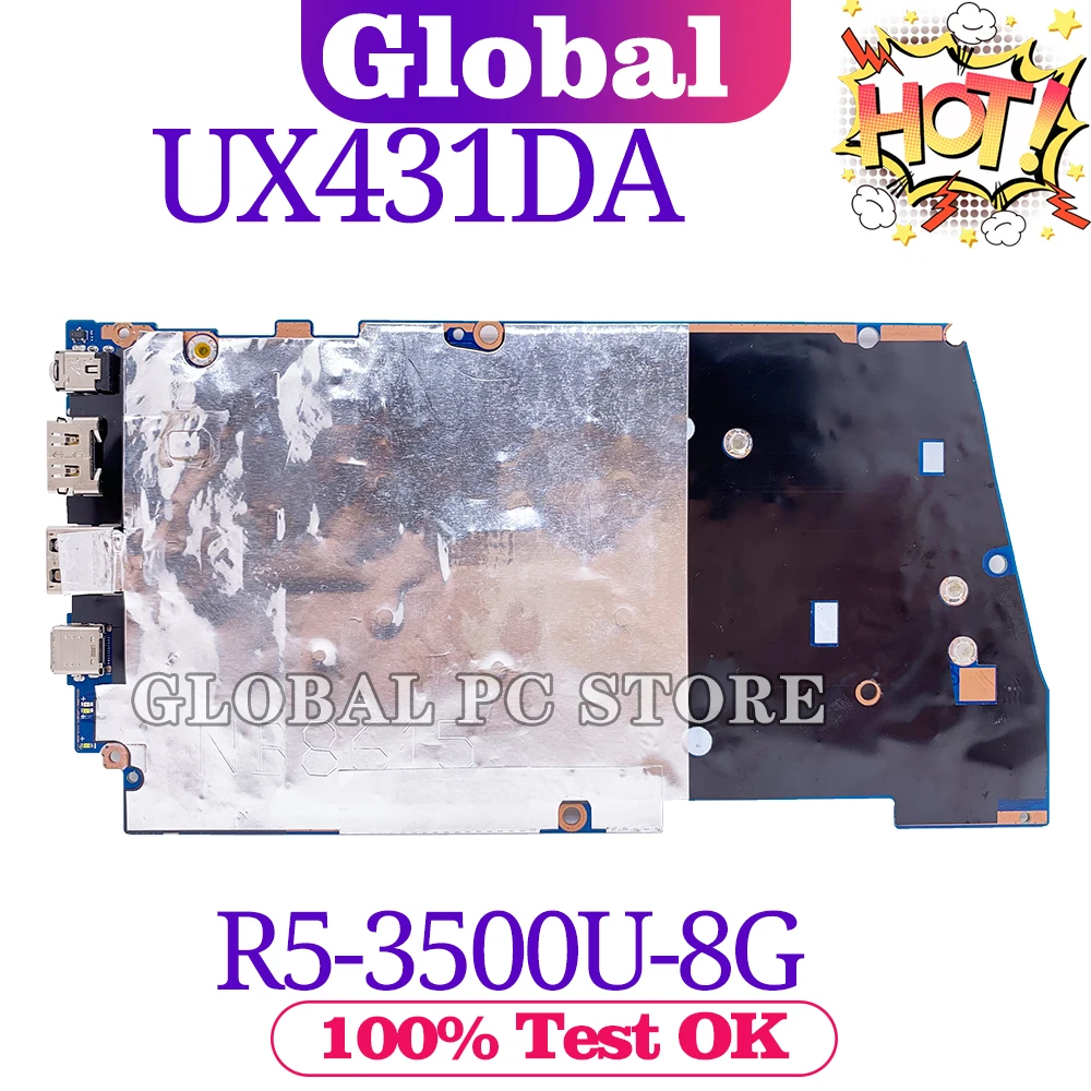 Оригинальная материнская плата UX431 для ноутбука ASUS ZenBook UX431D UX431DA UM431DA UX431DL