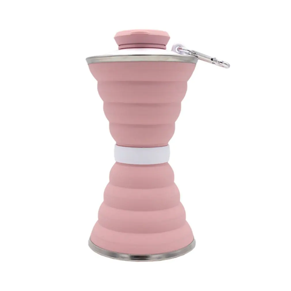 Большой Силиконовый складной чайник регулируемая спортивная кружка для воды