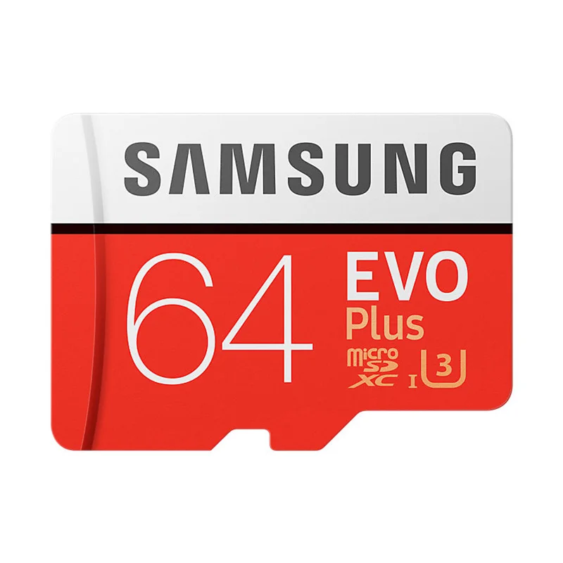 64GB 100MBs U3 SAMSUNG класс EVO+ класс 10 карта памяти 32 Гб 64 Гб 128 Гб Micro SD карта SDHC SDXC класс 10 UHS TF карта транс флэш - Емкость: 64GB 100MBs U3