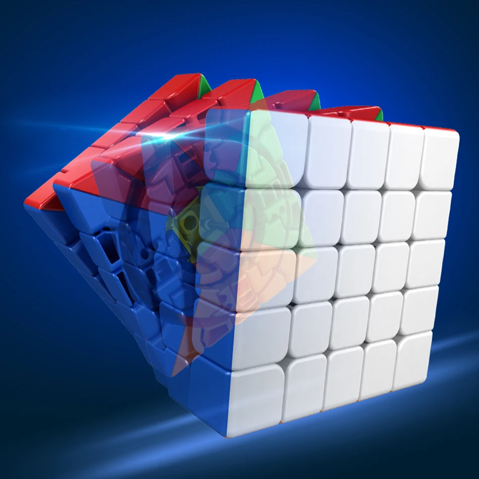 Новинка 2020 года классный кубик Moyu CUBING Meilong 5 м магнитный волшебный 5x5 meilong