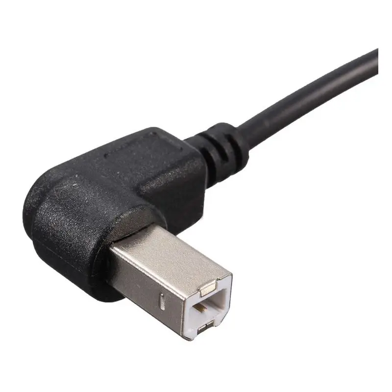 USB 2 0 B папа к гнездо принтера Панель Крепления Удлинительный кабель 50 см |