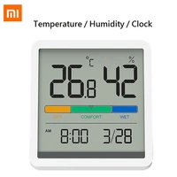 xiaomi miiiw mute temperature and humidity clock home indoor high precision baby room cf temperature monitor huge lcd screen